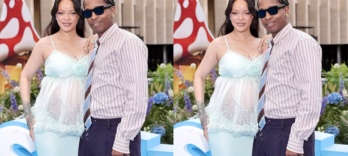 Rihanna y A$AP Rocky felices por la llegada de su tercer hijo