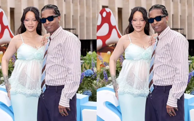 Rihanna y A$AP Rocky felices por la llegada de su tercer hijo